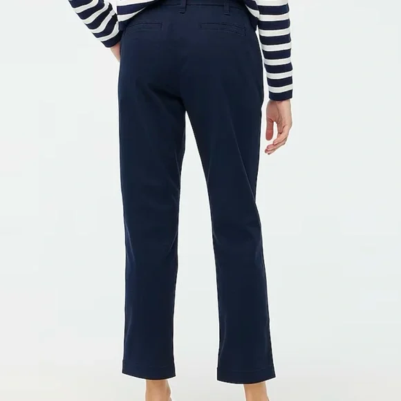 J.Crew Navy Blue Girlfriend Chinos - Picture 1 of 10